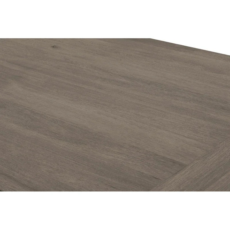 Ensemble de salle à manger extensible gris rustique 9 pièces Best Quality Furniture