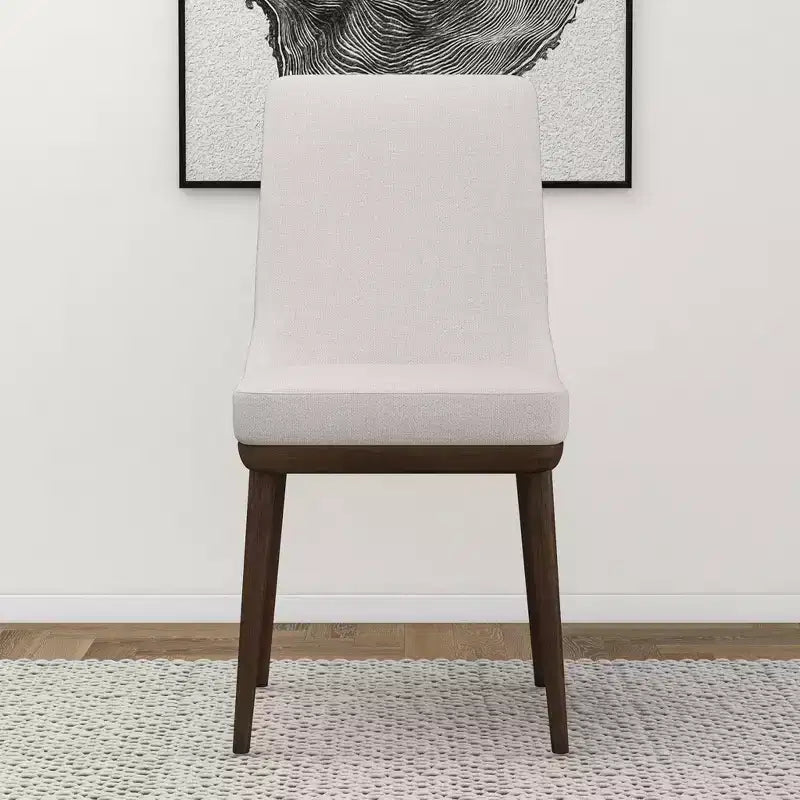 Chaises de salle à manger du milieu du siècle, lot de 2 fauteuils de salon d'appoint pour l'intérieur/l'extérieur, pour le salon, la chambre, le patio