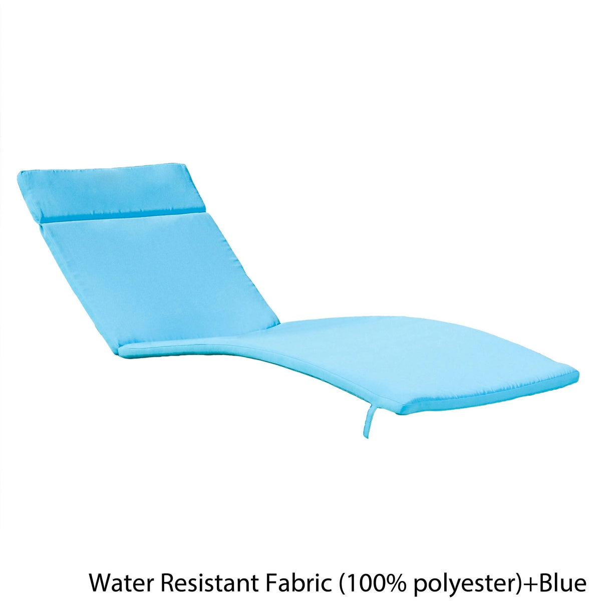 Ensemble de coussins d'extérieur Salem pour chaise longue - Coussins uniquement (lot de 2) par Christopher Knight Home - 79,25L x 27,50W x 1,50H