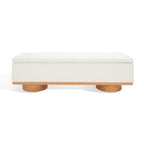Banc de rangement Sunneva Boucle SAFAVIEH Couture - 61 po L x 20 po P x 19 po H - 61Lx20Px19H