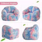 Fauteuil poire oversize en fausse fourrure rembourré de mousse, canapé douillet pour adultes et enfants, parfait pour les jeux vidéo, la lecture et les dortoirs