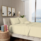 Parure de draps de luxe en coton égyptien ultra-doux et soyeux Aireolux 1000 fils/pouce²