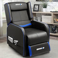 BOSSIN - Canapé inclinable simple de jeu ergonomique en cuir PU pour le salon
