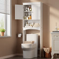 Meuble de rangement de salle de bain, Meuble de rangement WC, Étagère de salle de bain au-dessus des toilettes, Étagère WC gain de place
