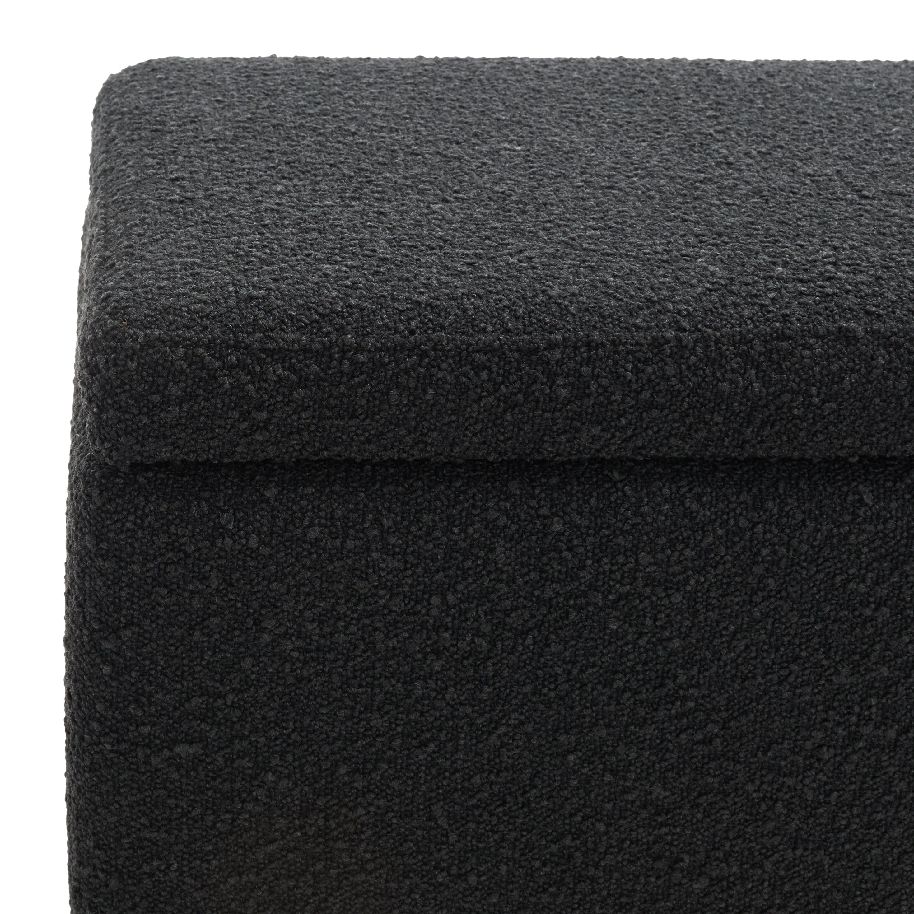 Banc de rangement Sunneva Boucle SAFAVIEH Couture - 61 po L x 20 po P x 19 po H - 61Lx20Px19H