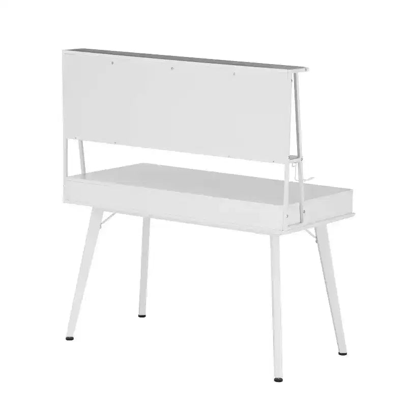 Bureau informatique avec rangement, huche et tableau magnétique - Techni Mobili