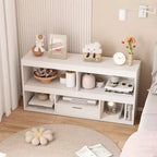 Organisateur de jouets, bibliothèque enfant 6 cubes Meuble de rangement en bois, étagères de rangement pour salle de jeux, classe, chambre d'enfant