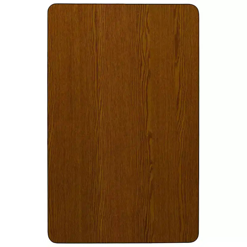 Flash Furniture Table d'activité rectangulaire en stratifié HP 30''L x 48''l - Pieds courts réglables en hauteur