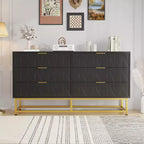 Acekool Commode en tissu à 6 tiroirs, petite commode de rangement avec plateau en bois, table de chevet moderne et organisateur de vêtements pour chambre à coucher, placard, salon