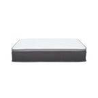 Matelas hybride à mémoire de forme et ressorts ensachés Equilibria 8 po. - Moelleux - Livré en boîte