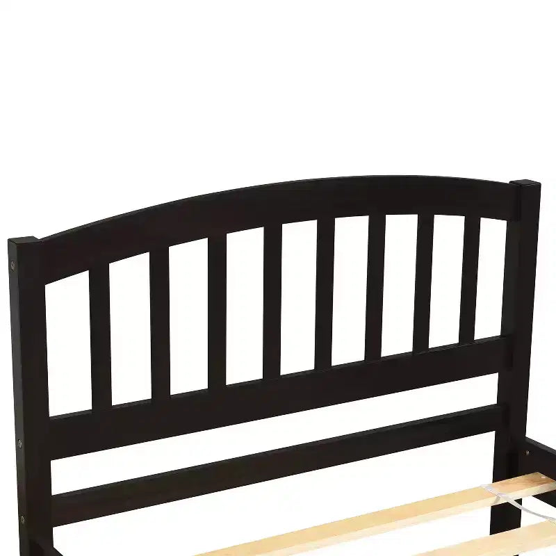 Lit plateforme double Whisen Elegant Design avec lit gigogne
