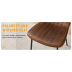 MAYEERTY Ensemble de salle à manger 6 pièces style ferme, Table en bois massif, 4 chaises et banc, Lavis bois naturel