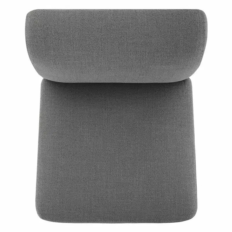 Chaises de salle à manger roulantes rembourrées Spruce&Spring avec roulettes, lot de 2