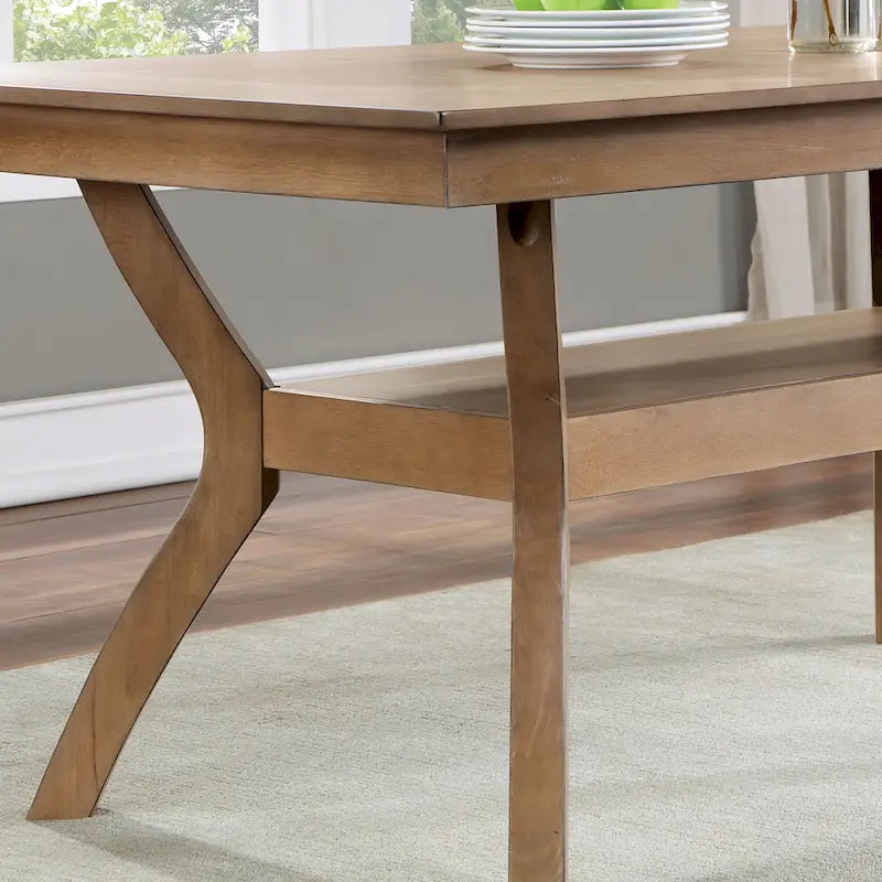 Ensemble de salle à manger 7 pièces avec table de rangement Dionne de Furniture of America