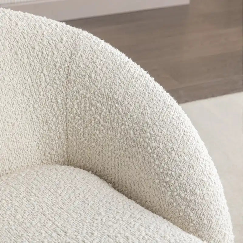 Fauteuil club moderne pivotant Winnie de Roundhill Furniture