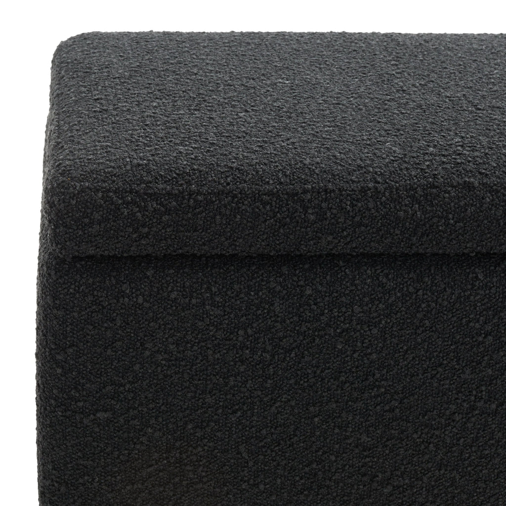 Banc de rangement Sunneva Boucle SAFAVIEH Couture - 61 po L x 20 po P x 19 po H - 61Lx20Px19H