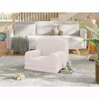 Canapé et fauteuil pour enfants 2-en-1 – Sofa en mousse pliable pour tout-petits