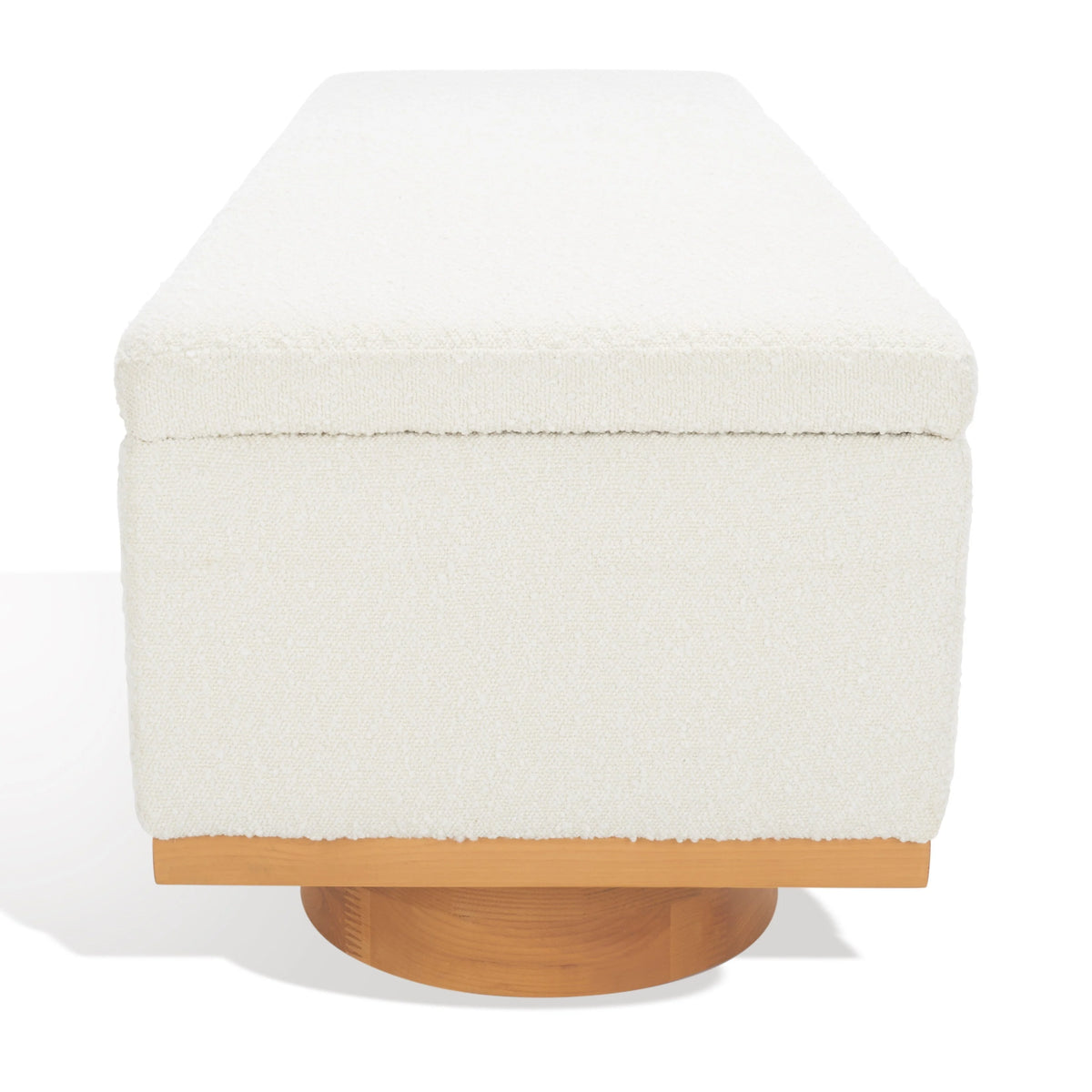 Banc de rangement Sunneva Boucle SAFAVIEH Couture - 61 po L x 20 po P x 19 po H - 61Lx20Px19H