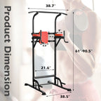 Tour de Musculation Multifonction Ainfox Power Tower pour la Maison
