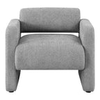HOMES: Inside + Out Fauteuil d'appoint moderne Sanddrift en bouclette
