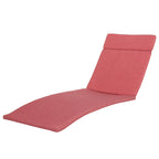 Ensemble de coussins d'extérieur Salem pour chaise longue - Coussins uniquement (lot de 2) par Christopher Knight Home - 79,25L x 27,50W x 1,50H