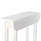 Table console en bois The Lakeside Collection avec rabat – H 76 cm –