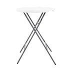 Table portable en résine Home Imports Emporium High Top Cocktail Bar pour fêtes/événements en extérieur