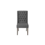 Ensemble de salle à manger extensible gris rustique 9 pièces Best Quality Furniture