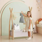 BALHAM TRADE - Portant pour vêtements d'enfant, fille, organisateur de déguisements, une seule tringle avec suspension