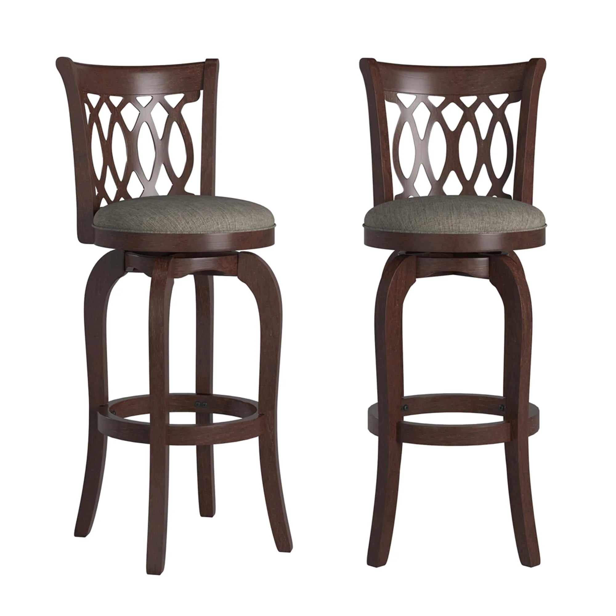 Tabouret de bar pivotant Rovinj Scroll Back