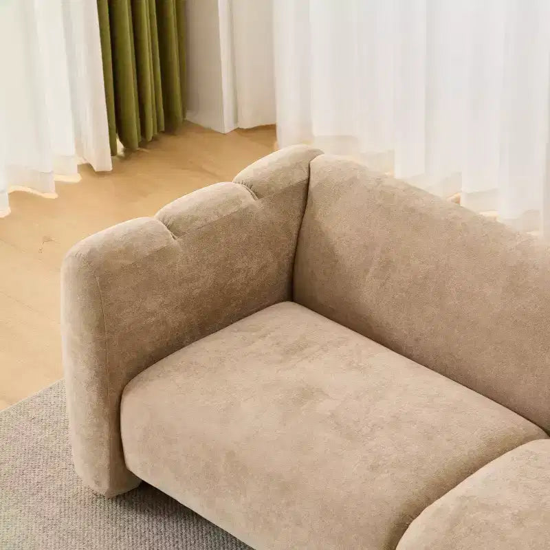 Canapé 3 places Christopher Knight Home Thodore Elegance 83, forme vague