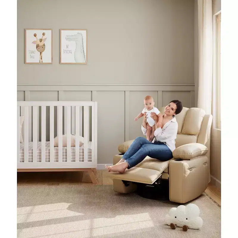 Fauteuil inclinable manuel, canapé inclinable en cuir PU, fauteuil moderne et confortable pour chambre ou salon, fauteuil inclinable en cuir pour adultes