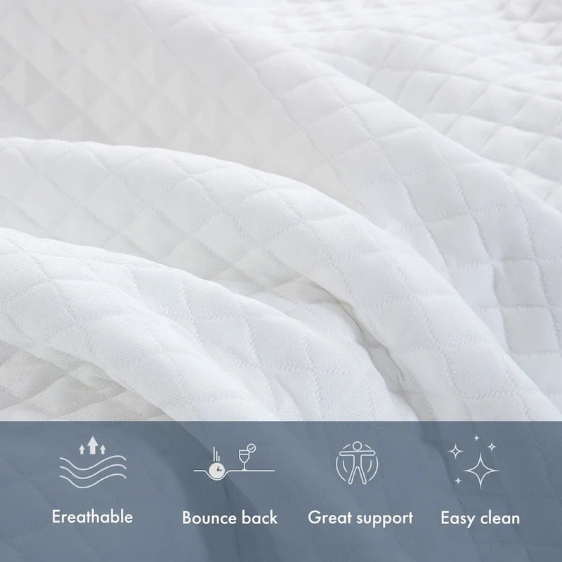 Matelas en mousse à mémoire de forme gel de 12 pouces, matelas rafraîchissant à fermeté moyenne en boîte, CertiPUR-US