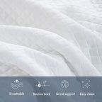 Matelas en mousse à mémoire de forme gel de 12 pouces, matelas rafraîchissant à fermeté moyenne en boîte, CertiPUR-US