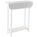 Table console en bois The Lakeside Collection avec rabat – H 76 cm –