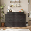 Commode Zstar 5 tiroirs pour Chambre, Commode verticale de 105 cm de haut avec Rangement Autonome, Coffre de Rangement en Bois pour Salon, Blanc