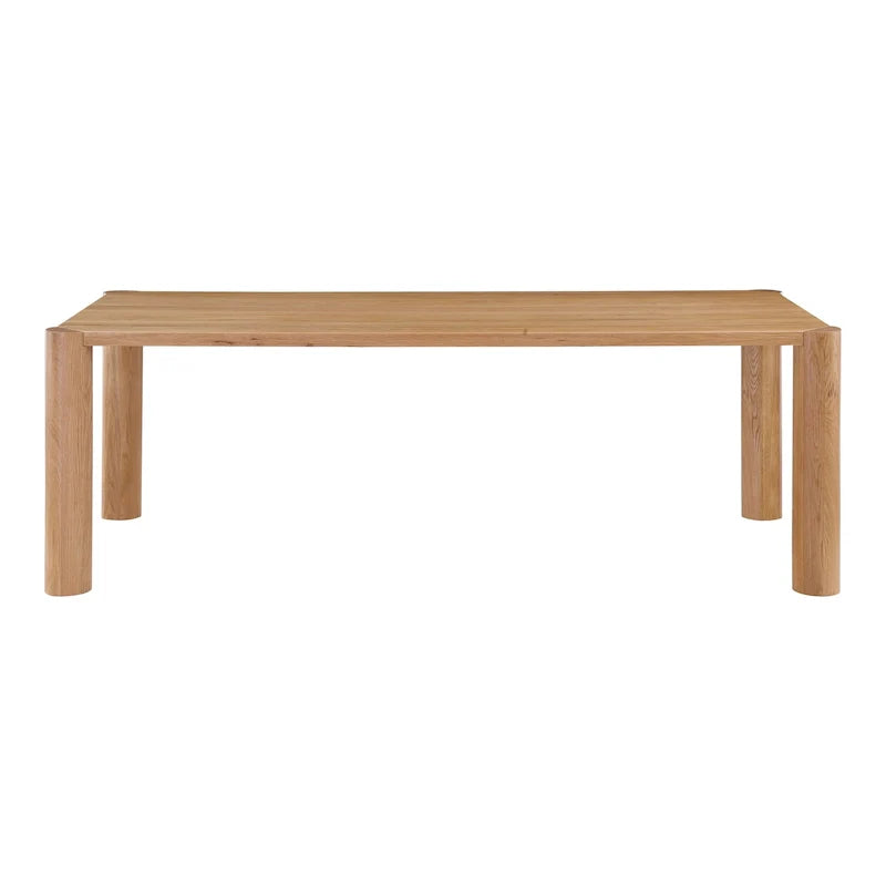 Table à manger moderne en chêne massif Aurelle Home Posy