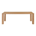 Table à manger moderne en chêne massif Aurelle Home Posy