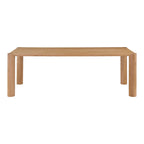 Table à manger moderne en chêne massif Aurelle Home Posy