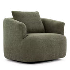 Fauteuil baquet pivotant rembourré Whisen 38.2 avec oreiller