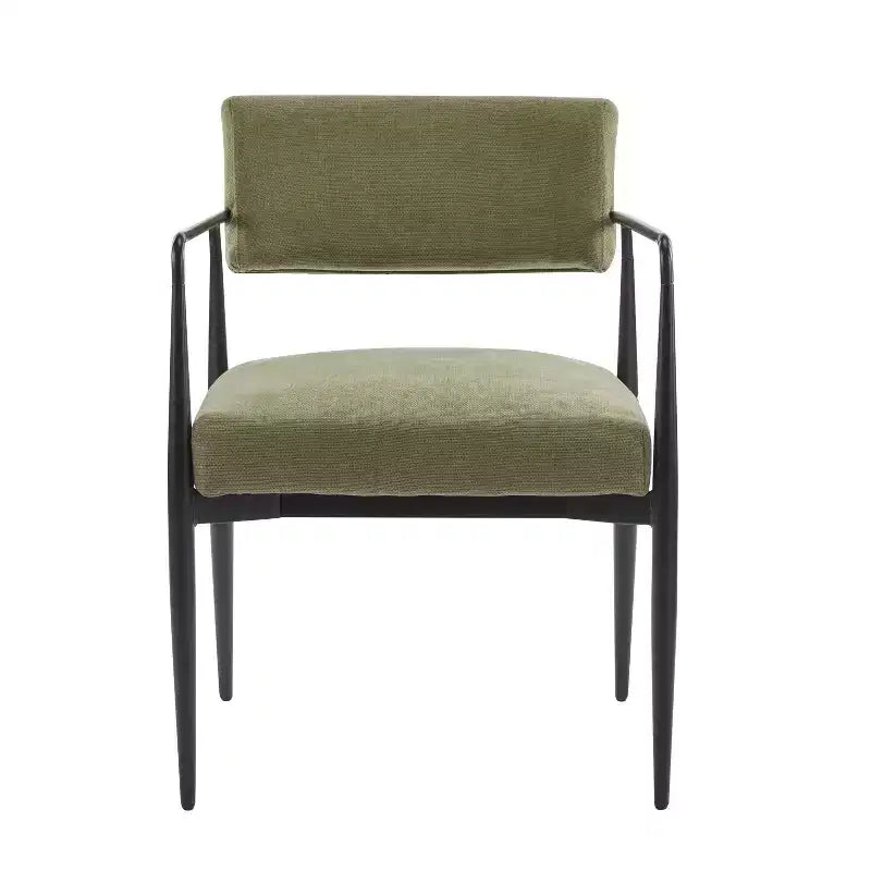 Christopher Knight Home Behrens Chaises de salle à manger rembourrées de style moderne du milieu du siècle (Lot de 2)