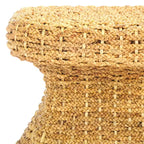 Table d'appoint Caprianna en jacinthe d'eau tressée - CWK2010 - Naturel - Safavieh Couture