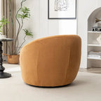 Fauteuil club moderne pivotant Winnie de Roundhill Furniture
