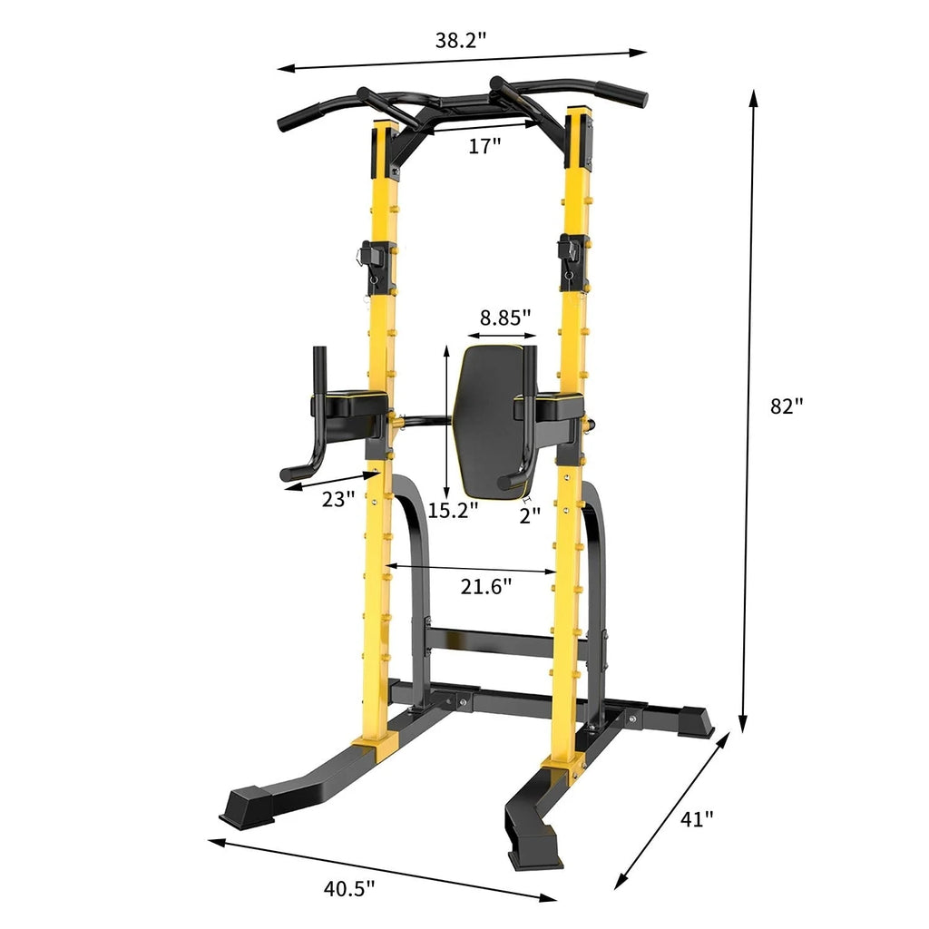 Tour de Musculation Multifonction Ainfox Power Tower pour la Maison