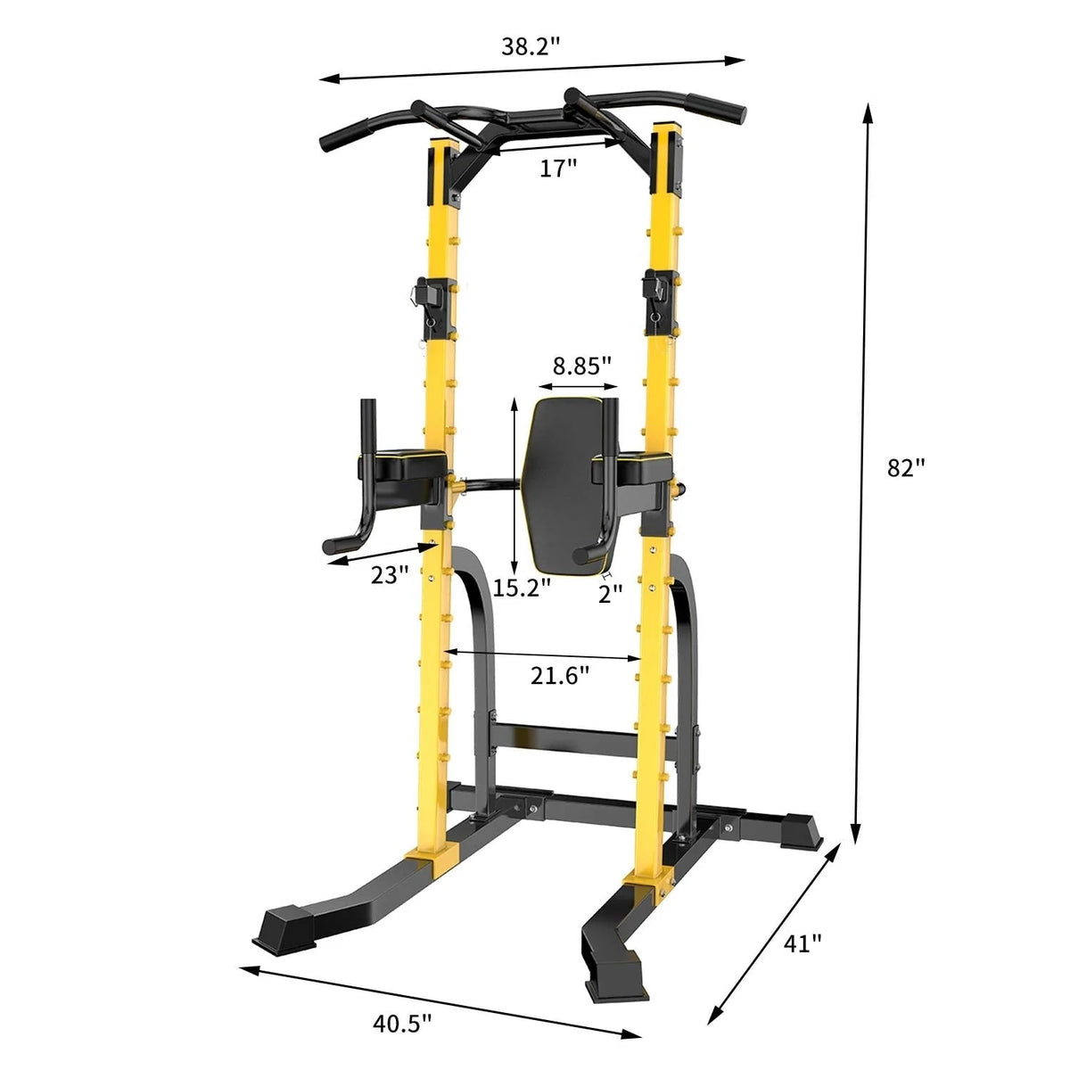 Tour de Musculation Multifonction Ainfox Power Tower pour la Maison