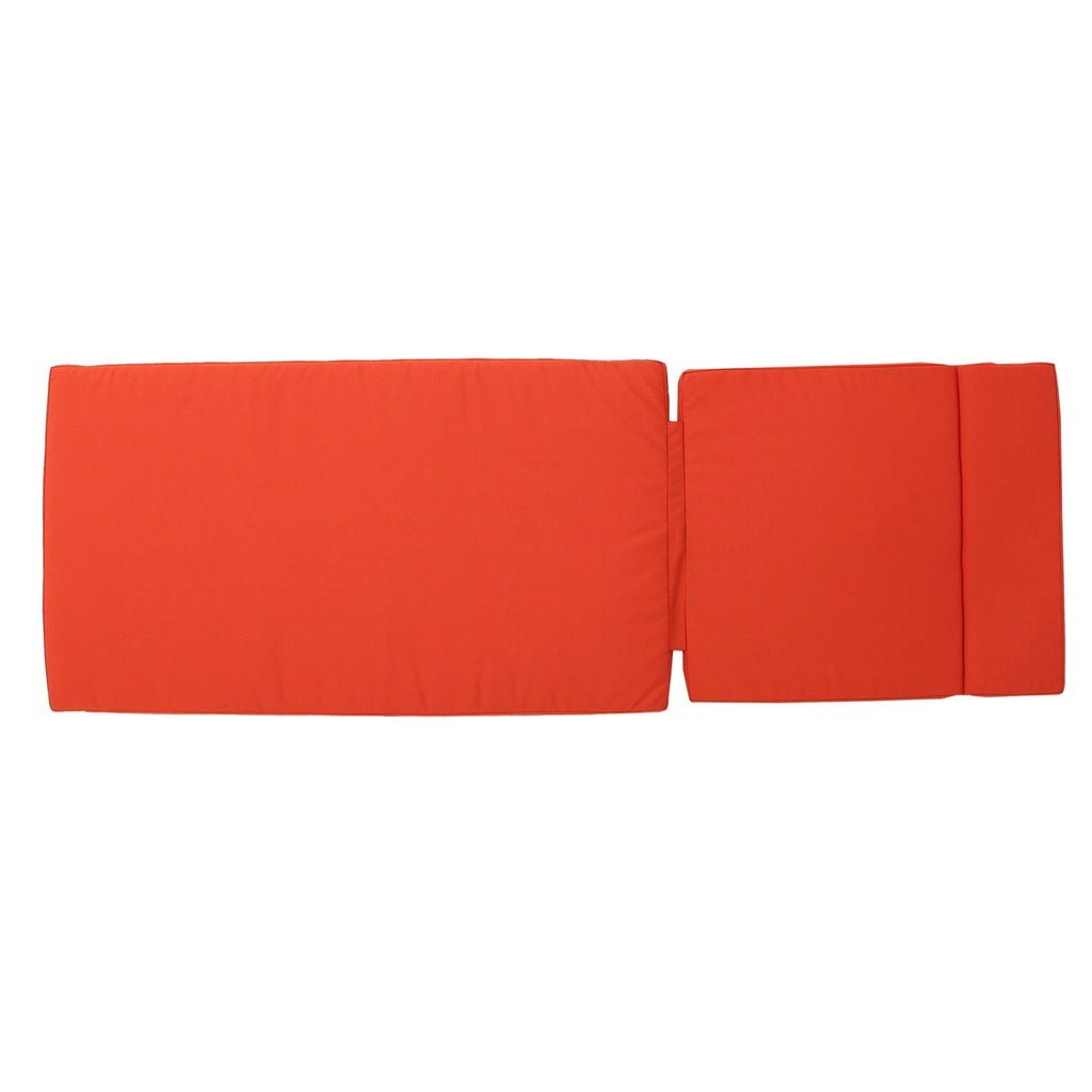 Ensemble de coussins d'extérieur Salem pour chaise longue - Coussins uniquement (lot de 2) par Christopher Knight Home - 79,25L x 27,50W x 1,50H