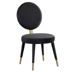 Ensemble de table et de chaises de salle à manger rondes Morden Fort Modern Luxury 5 pièces