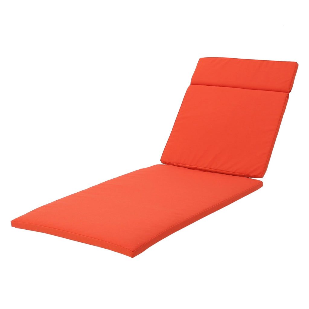 Ensemble de coussins d'extérieur Salem pour chaise longue - Coussins uniquement (lot de 2) par Christopher Knight Home - 79,25L x 27,50W x 1,50H
