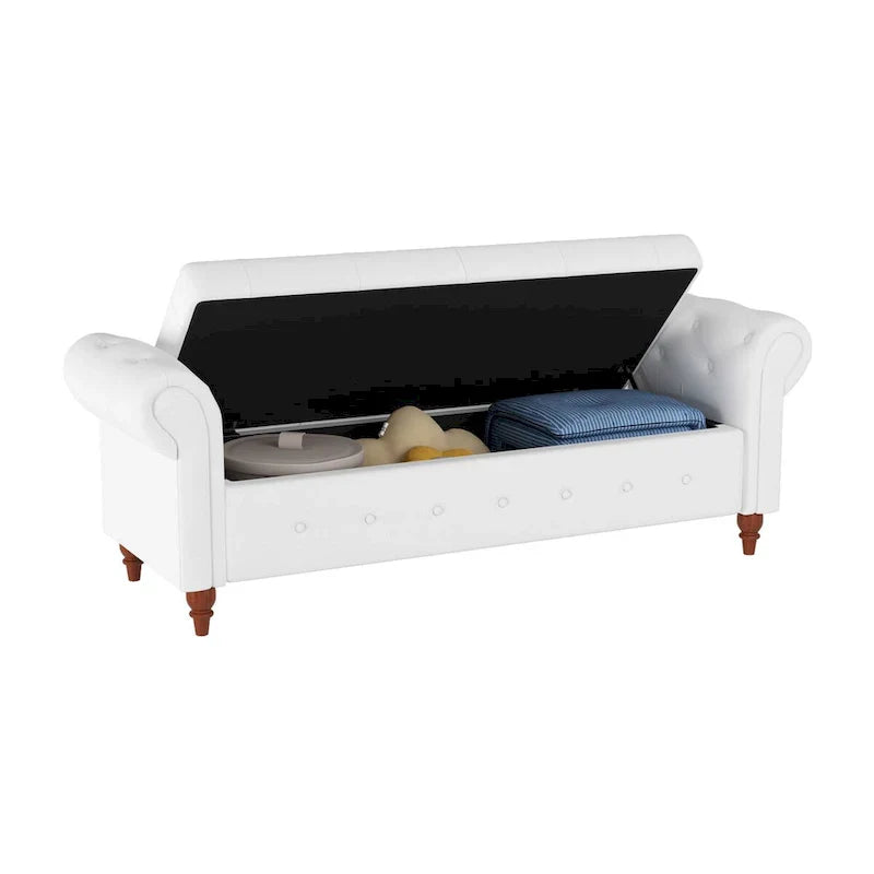 Banc ottoman avec rangement