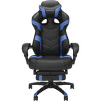 Chaise de jeu RESPAWN 110 Pro - Chaise de jeu avec repose-pieds, chaise de bureau ergonomique